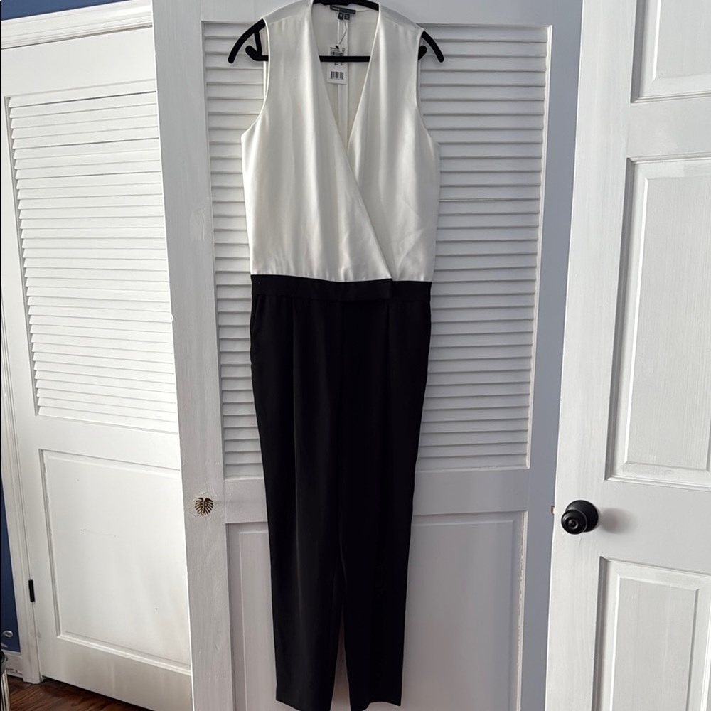 VINCE black/white jumpsuit (10)